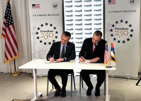 Ambasade Sjedinjenih Američkih Država i Capelli Sport