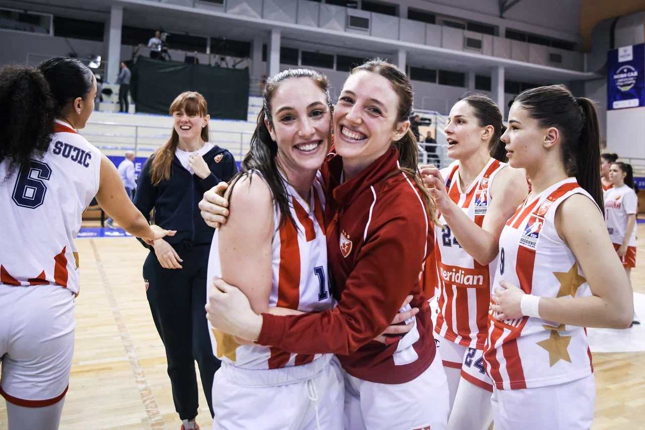 Crvena zvezda igra protiv Novosadske ŽKA za trofej Kupa Milan Ciga Vasojević