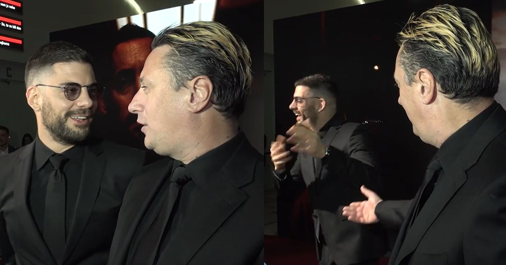 Šou Andrije Miloševića na premijeri "Senki": Zasmejavao ljude, a zbog jedne rečenice Marić se odaljio od njega