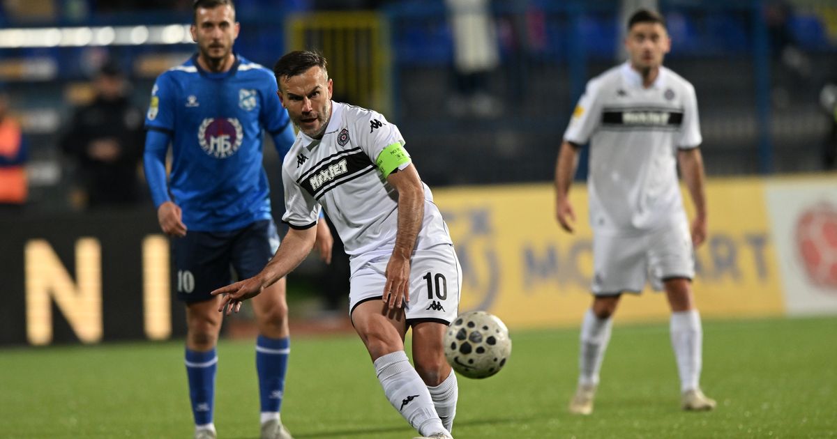 Cover image for This is the Superliga table after Partizan's slip-up in Lučani, the black-and-whites are no longer even second, the title is lost
