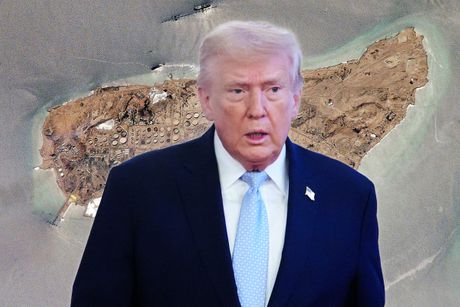 Ostrvo Harg, Donald Tramp