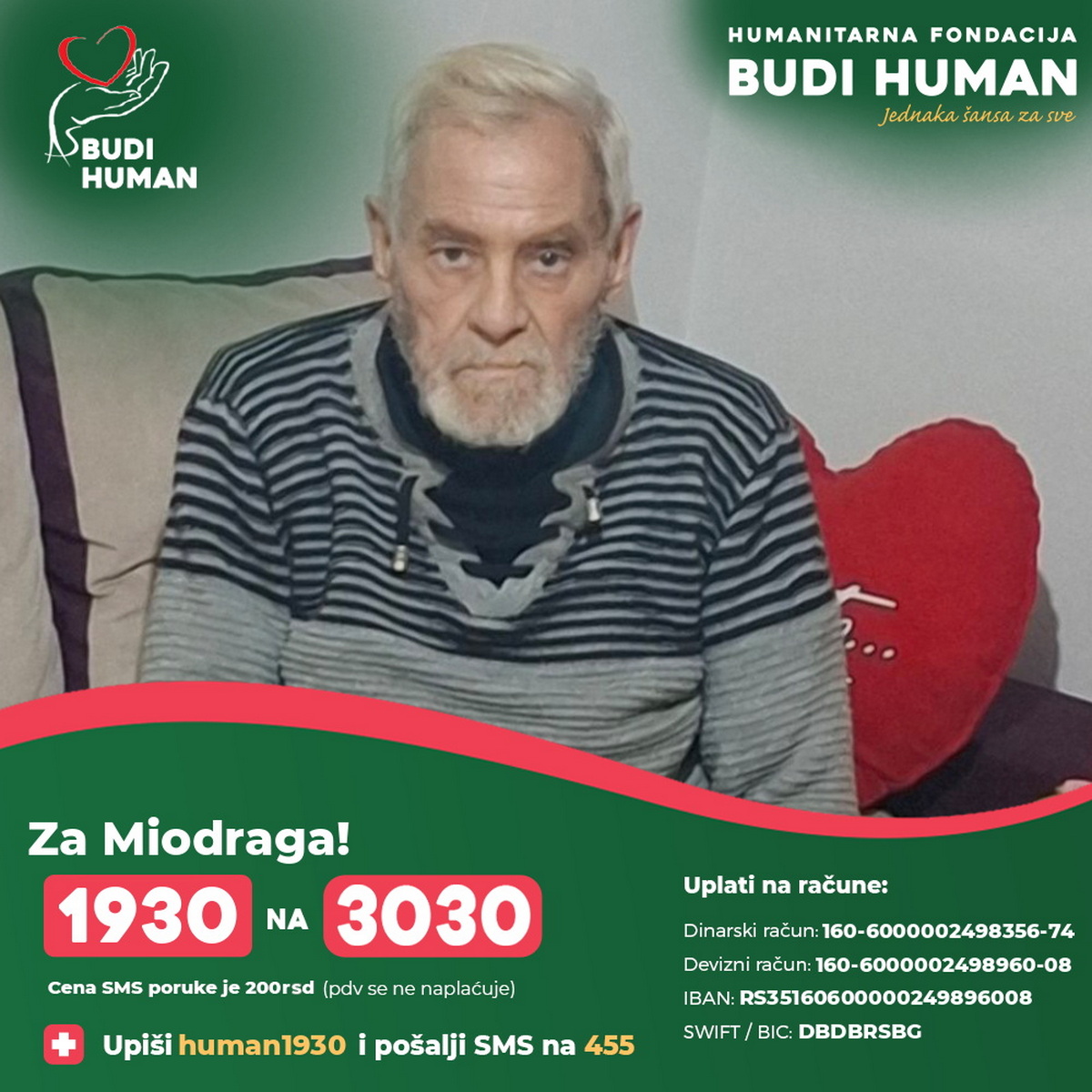 Miodragu potrebna pomoć za lečenje koje može spasiti život: Naše malo njemu znači mnogo