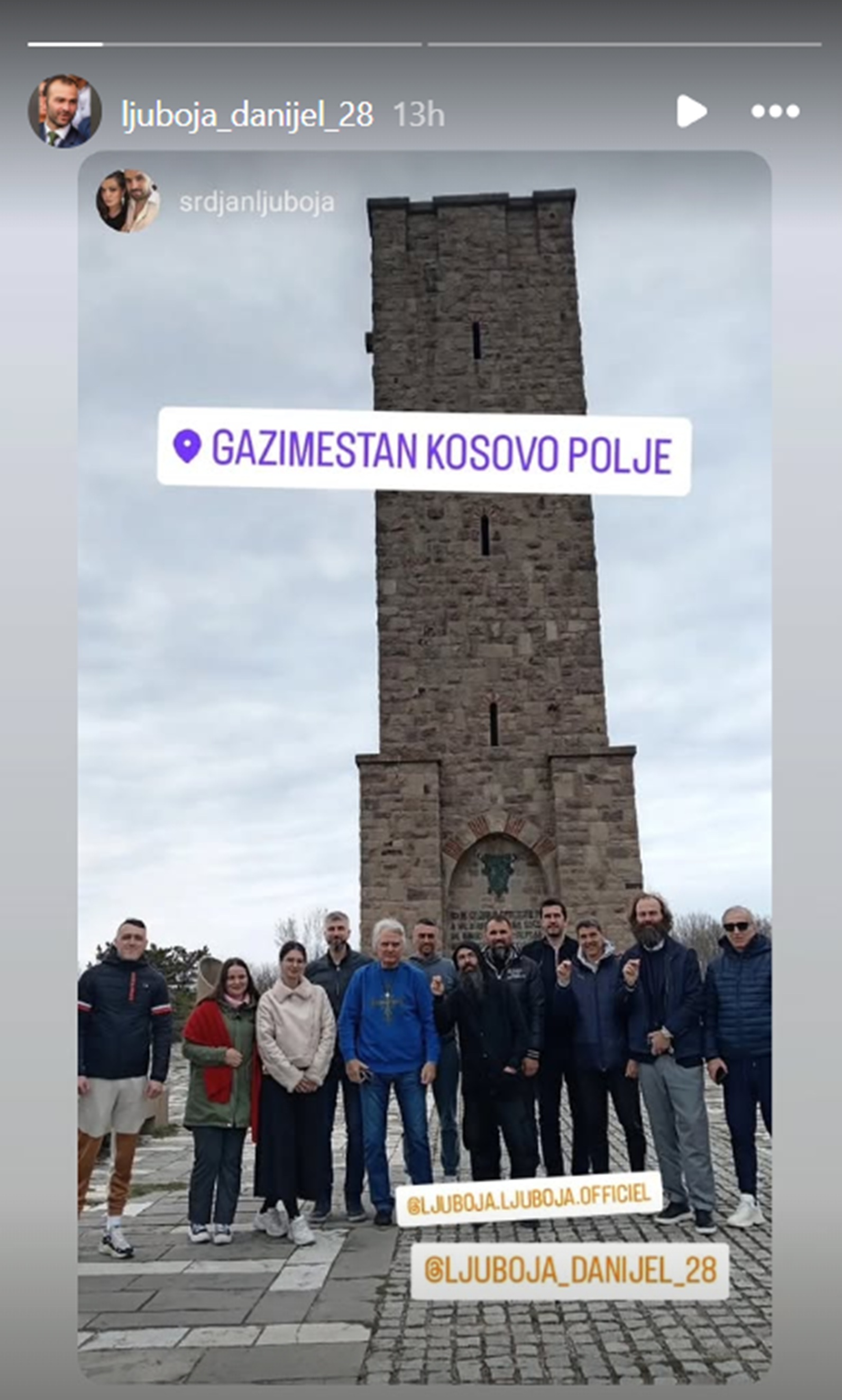 Čuveni reprezentativac Srbije posetio Gazimestan sa Duletom Savićem, pre nekoliko godina promenio lični opis