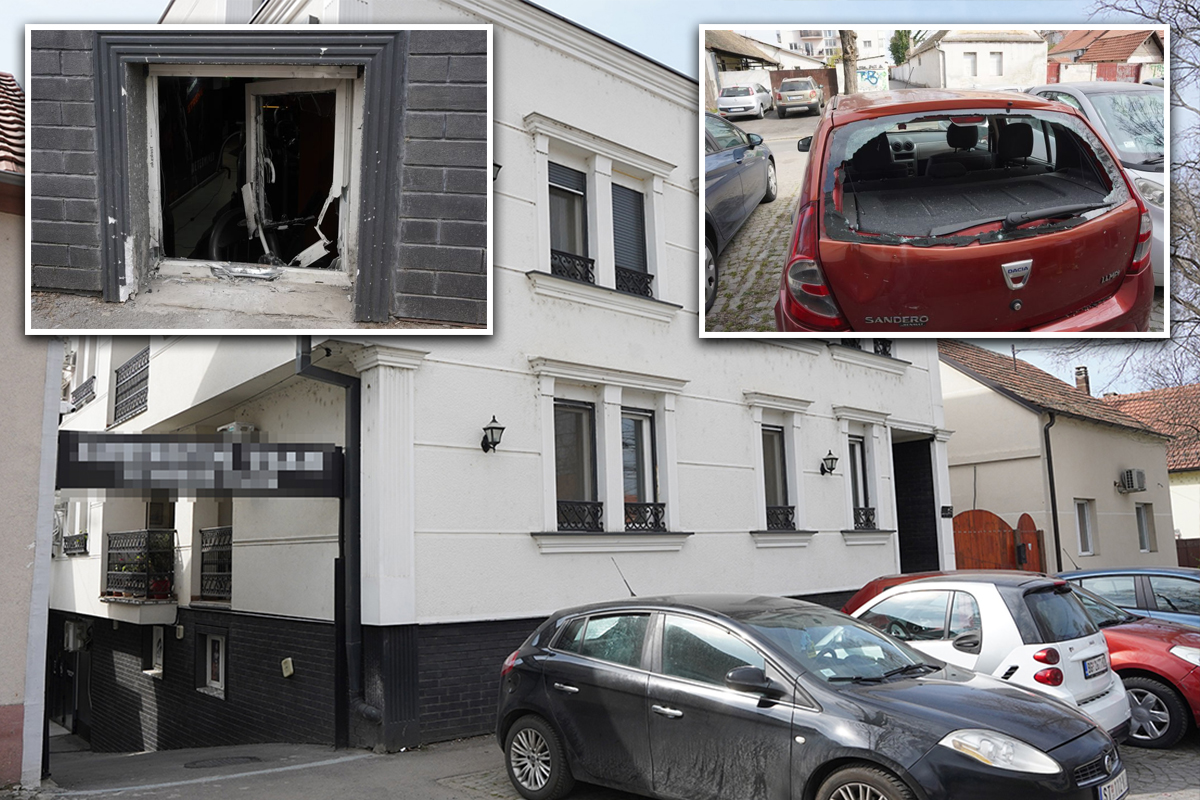 FIRST PHOTOS AND VIDEOS OF EXPLOSION IN BELGRADE: Shrapnel riddles cars, broken glass everywhere