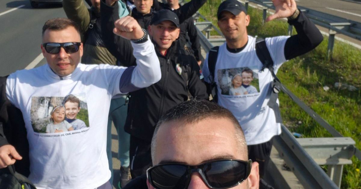 Komandiri OZ Beograd po treći put pešice do Ostroga za ozdravljenje dvoјe mališana