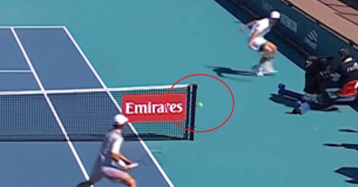 Tennis Player Scores a Never-Before-Seen Point, a Rule Many Fans Didn't Know