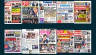 NASLOVNE STRANE SUTRAŠNJIH NOVINA: Prelistavanje štampe za utorak, 24. mart 2026. godine