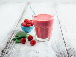 smuti malina spanać