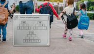 FOTKA DANA: Ovaj zadatak iz matematike za PRVI RAZRED uznemirio roditelje u Srbiji! Da li vi znate rešenje?