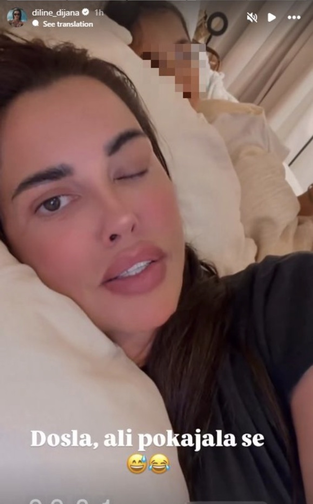 Dijana Dilajn još uvek u velikom problemu, mimika lica se ne vraća ni posle dva meseca: Usnimila sve