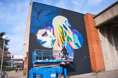 Novi mural na ulicama Beograda, poklon Beogradskog irskog festivala