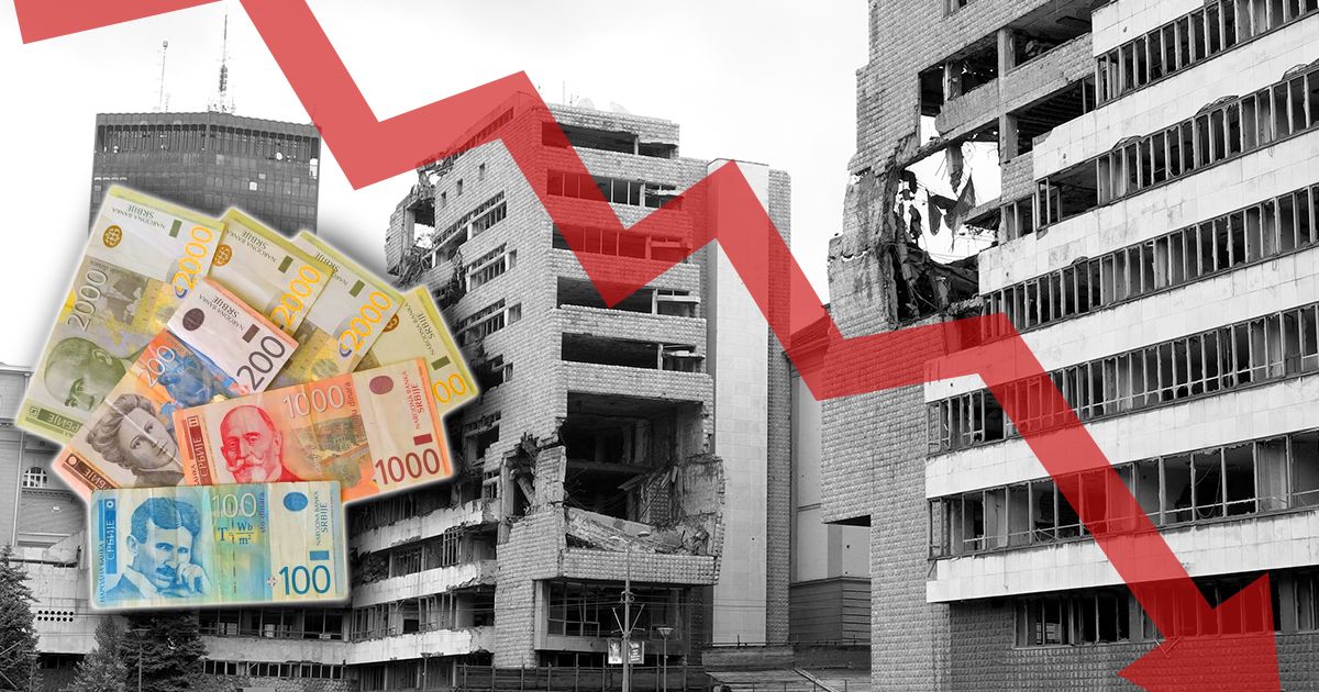 Economic price of hell NATO inflicted on Serbia: Economy set back 100 years, damages measured in billions