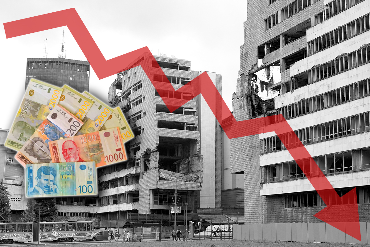 Koliko nas je koštalo 78 dana NATO pakla? Ekonomija vraćena vek unazad, šteta merena milijardama