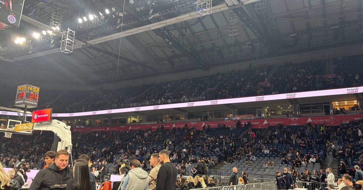 Nikad slabija poseta na meču Partizana u Evroligi! Evo kako izgledaju tribine pred meč s Asvelom
