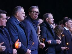 Vranje Dan sećanja na stradale u NATO agresiji 1999. godine Aleksandar Vučić