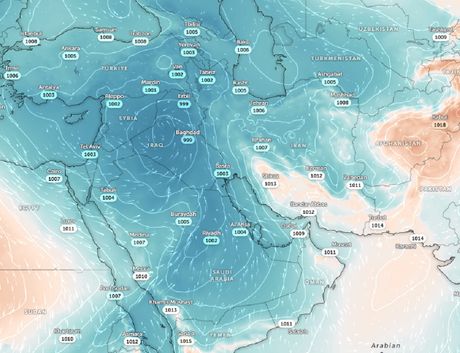 Oluje nad Bliskim istokom