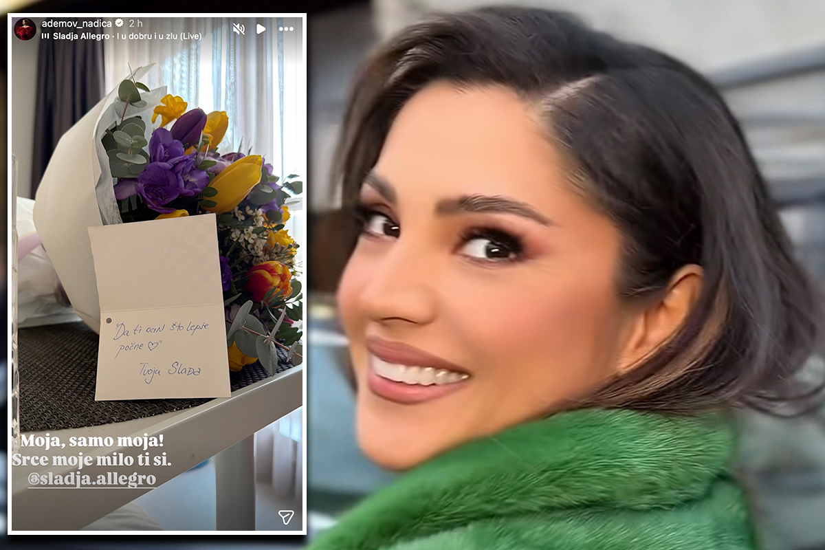 Nadici Ademov na kućnu adresu stigao poklon od ove pevačice, odmah objavila šta piše u posveti: "Moje milo..."