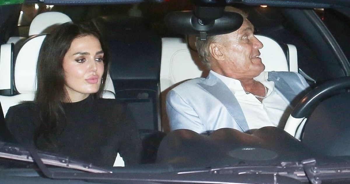 "Grandfather and granddaughter" in marriage: The actor who seduced every woman with a glance is now kissing a woman 38 years younger