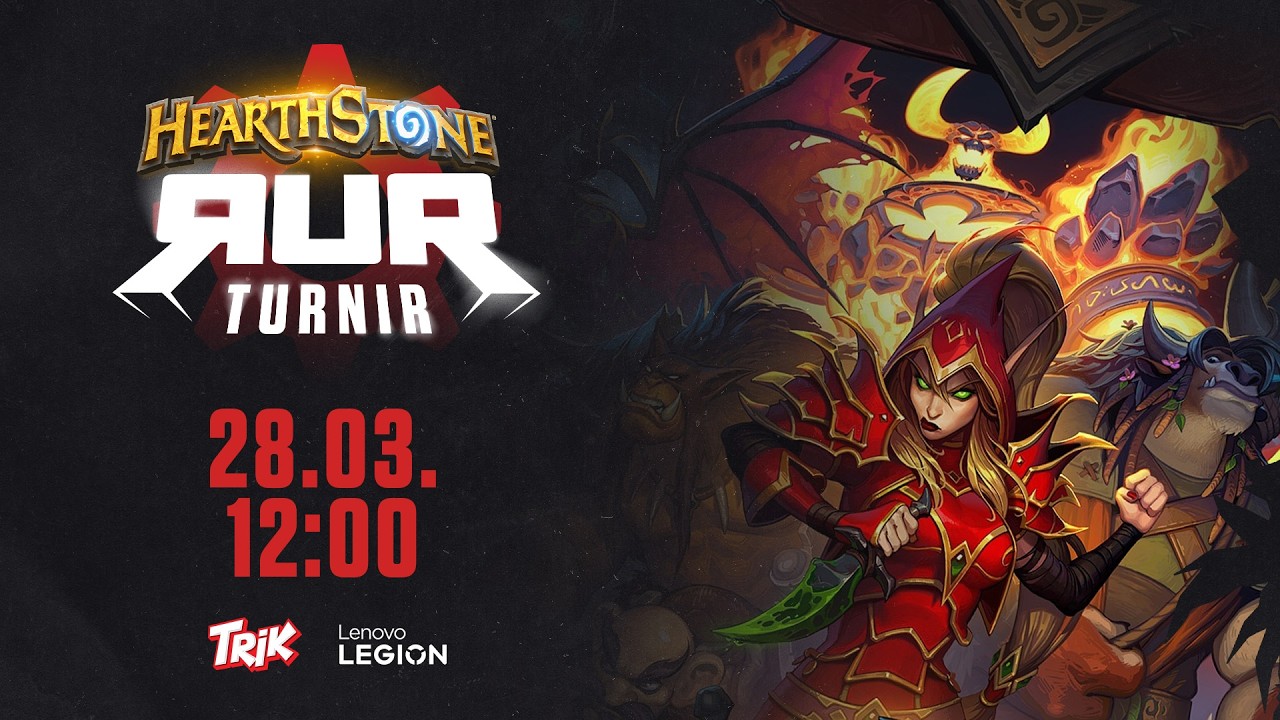 Prolećni Hearthstone RURNIR počinje ovog vikenda: Pratite prenos 28. marta od 12:00!