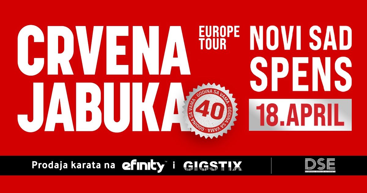 Surprise at Crvena Jabuka's concert in Spens: They recorded a joint single "Zoro Bijela"