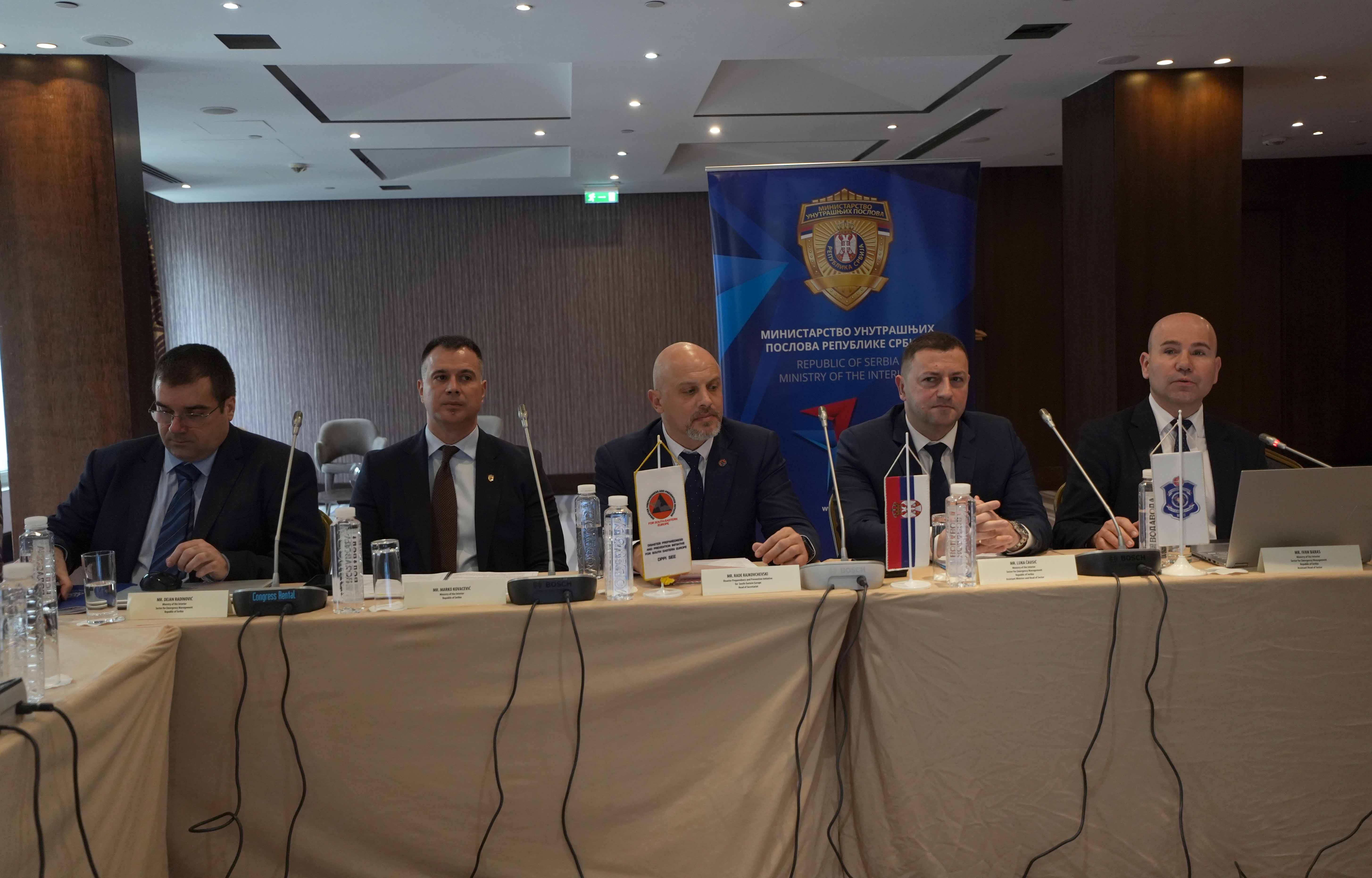 Čaušić otvorio regionalni sastanak o vanrednim situacijama u Beogradu