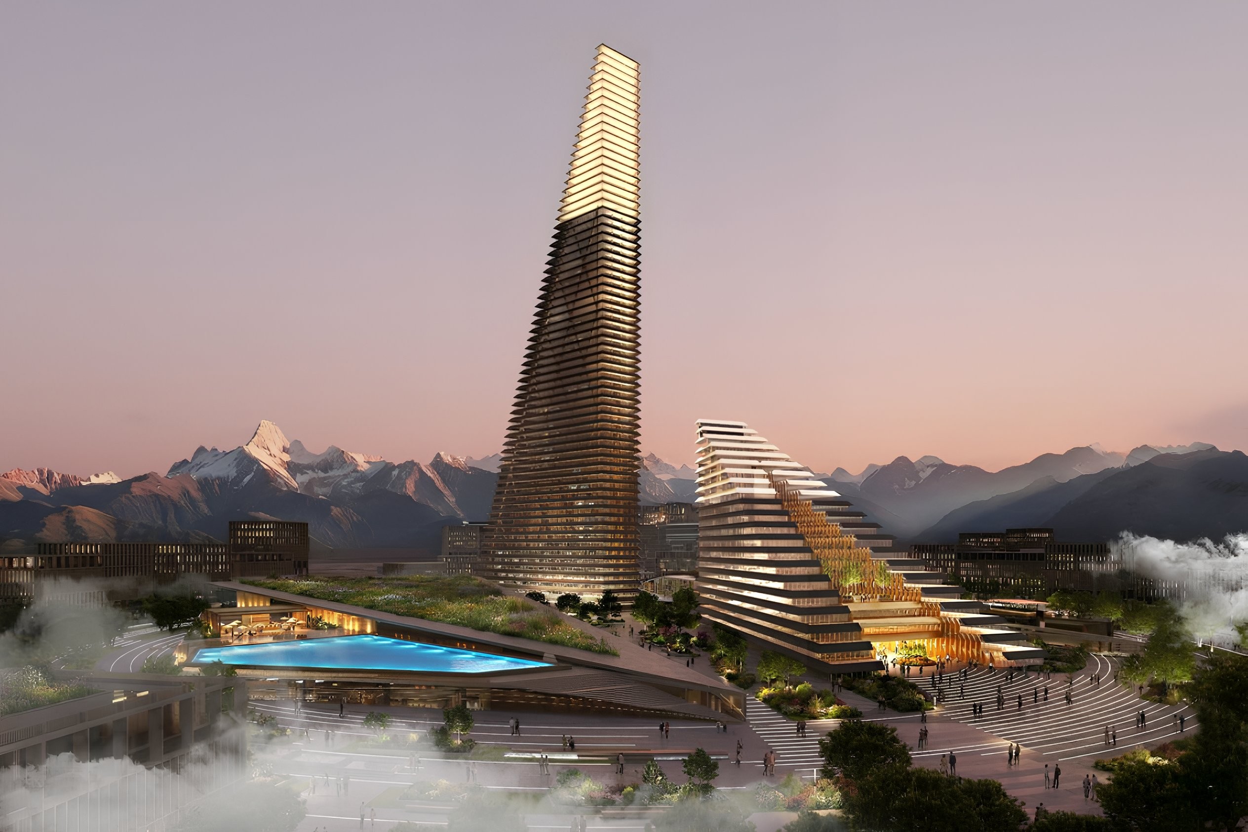 Kazahstanci grade čudo od grada vredno 20 milijardi $: "Ikonske kule" i potpuna digitalizacija usred ničega