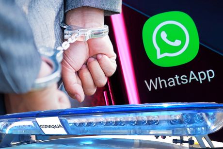 WhatsApp aplikacija, prevare, policija, hapšenje, lisice