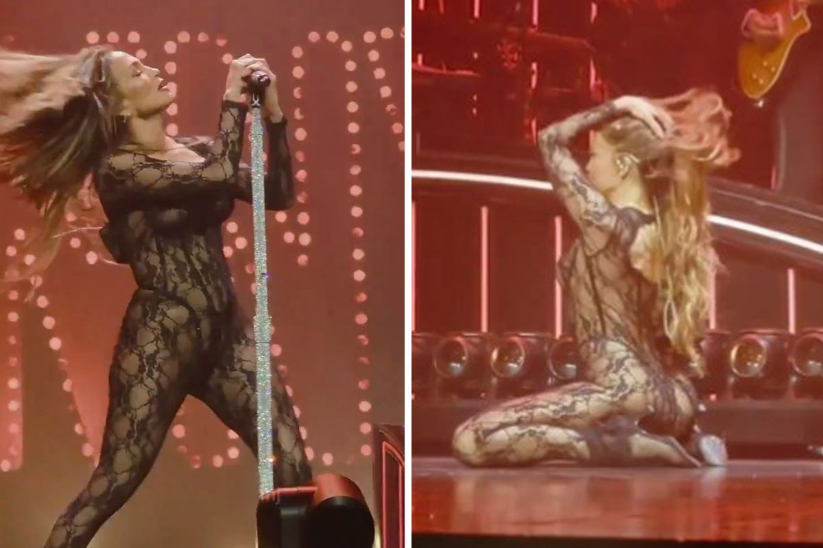 Pevačica (56) u čipkanom kombinezonu izvela "vrući ples": Ljudi ne veruju šta gledaju, a kad se okrenula...