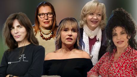 Milena Dravić, Tanja Bošković, Lidija Vukičević, Anica Dobro i Mira Furlan