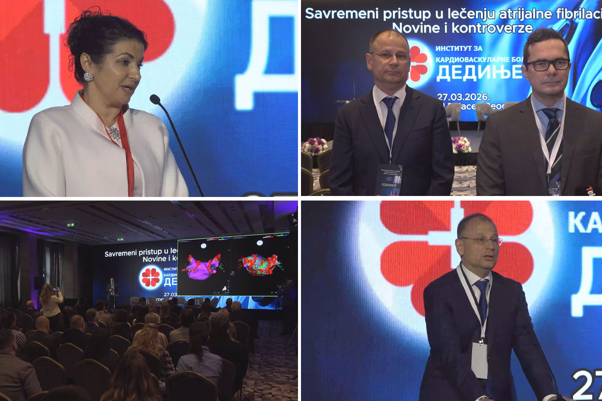 Aritmije sve češće kod starijih pacijenata: Novi pristupi i dileme na stručnom skupu Instituta "Dedinje"