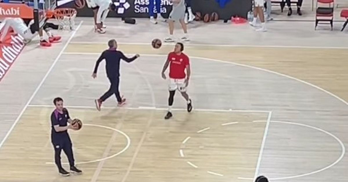 Zvezda's jerseys "landed" in Barcelona, but not yet in the hall: Here's what the red and whites are warming up in