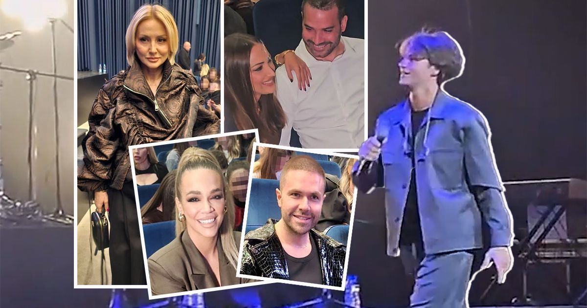 Goca Tržan with daughter, Aleksandra and Filip, Marija Mikić... See who attended Jakov Jozinović's concert