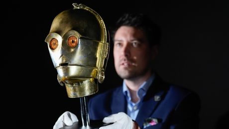Glava, robot, C-3PO, aukcija