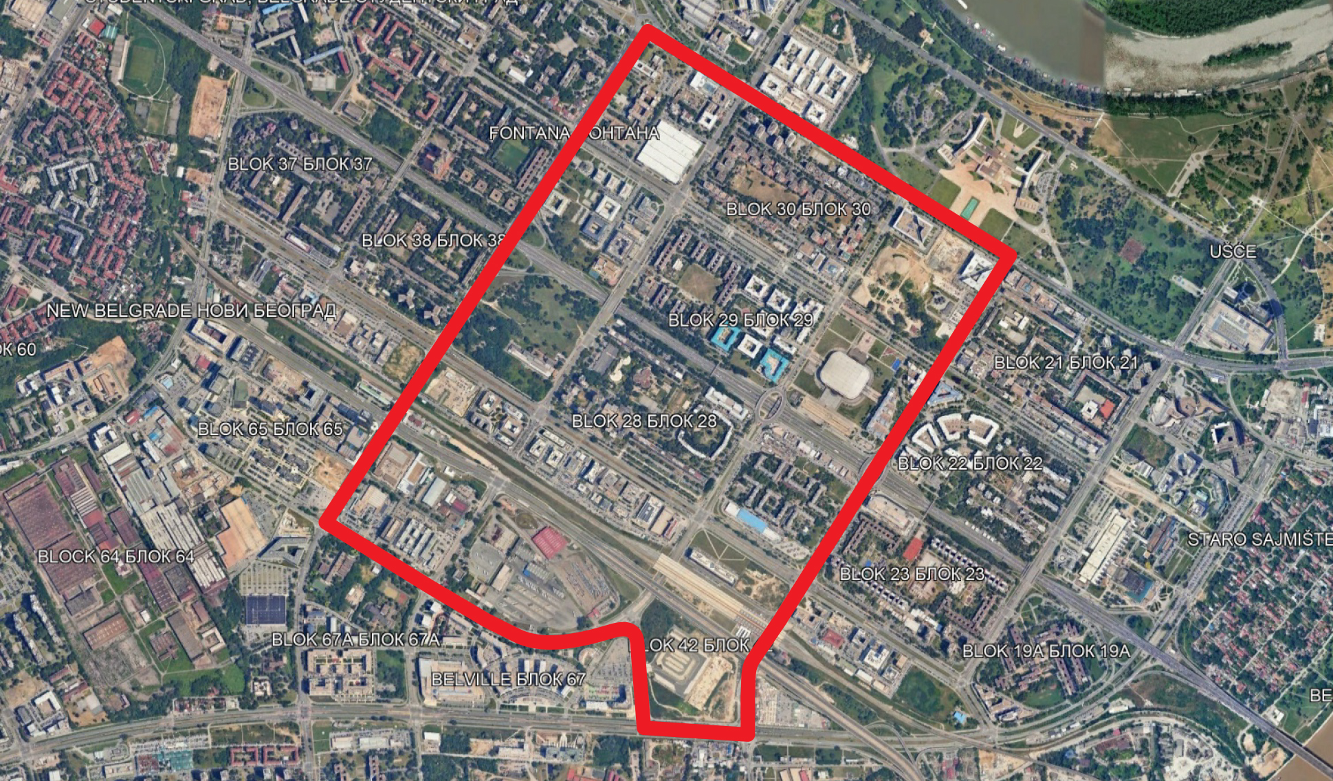 Da li "novobeogradska dvojka" može da raspetlja saobraćajni čvor oko Beogradske autobuske stanice?