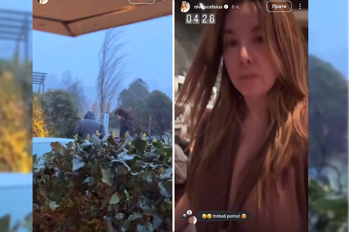 Usred noći borba sa olujom! Pevačici voda ušla u stan, vetar nosi sve pred sobom - objavila stravične snimke