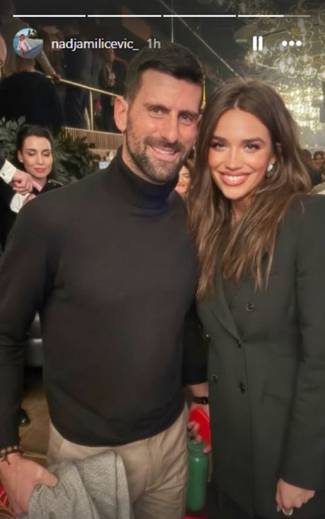 Novak Đoković, Nađa Milićević
