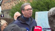 Predsednik Vučić obišao gradilište u Surčinu