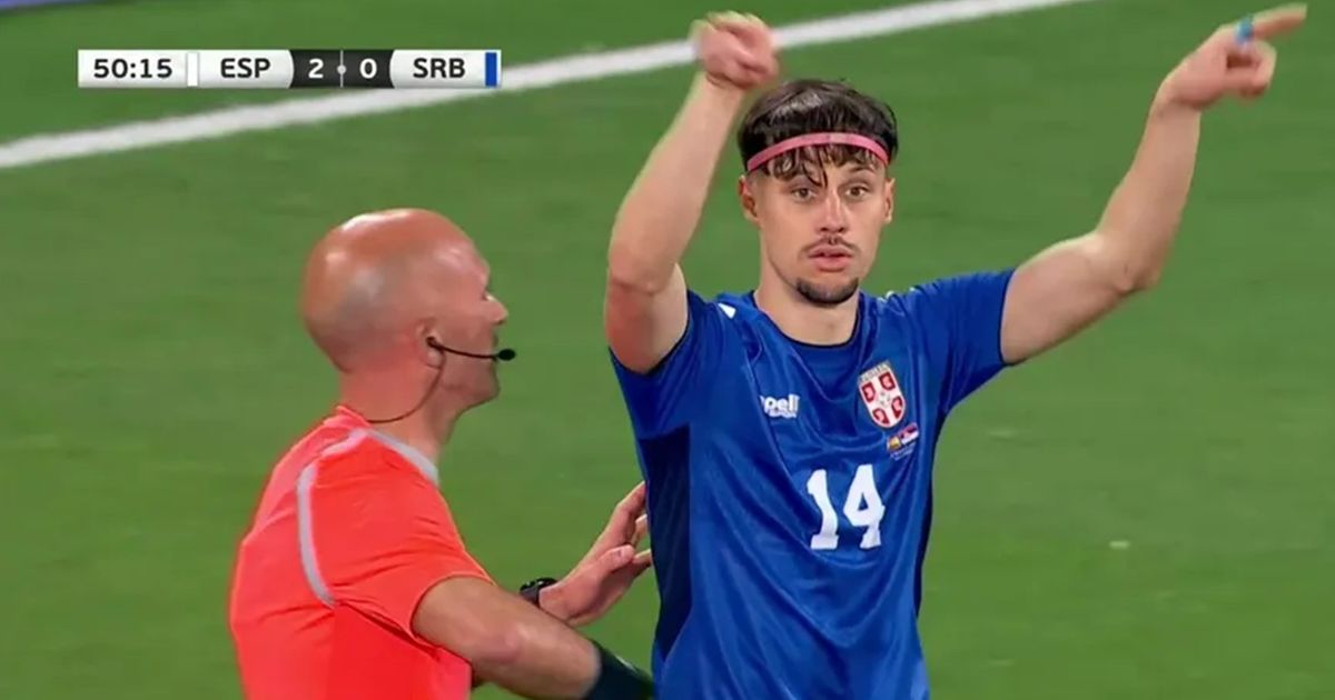 Internet proključao zbog simpatične reakcije fudbalera Srbije, tražio VAR u prijateljskom meču protiv Španije