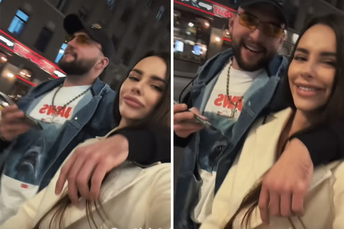 Veljko i Bogdana u provodu bez naslednika: Šetaju zagrljeni ulicama Moskve - par nikad zaljubljeniji