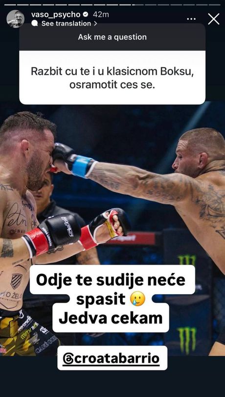 Vaso Bakočević, Francisko Bario Kroata