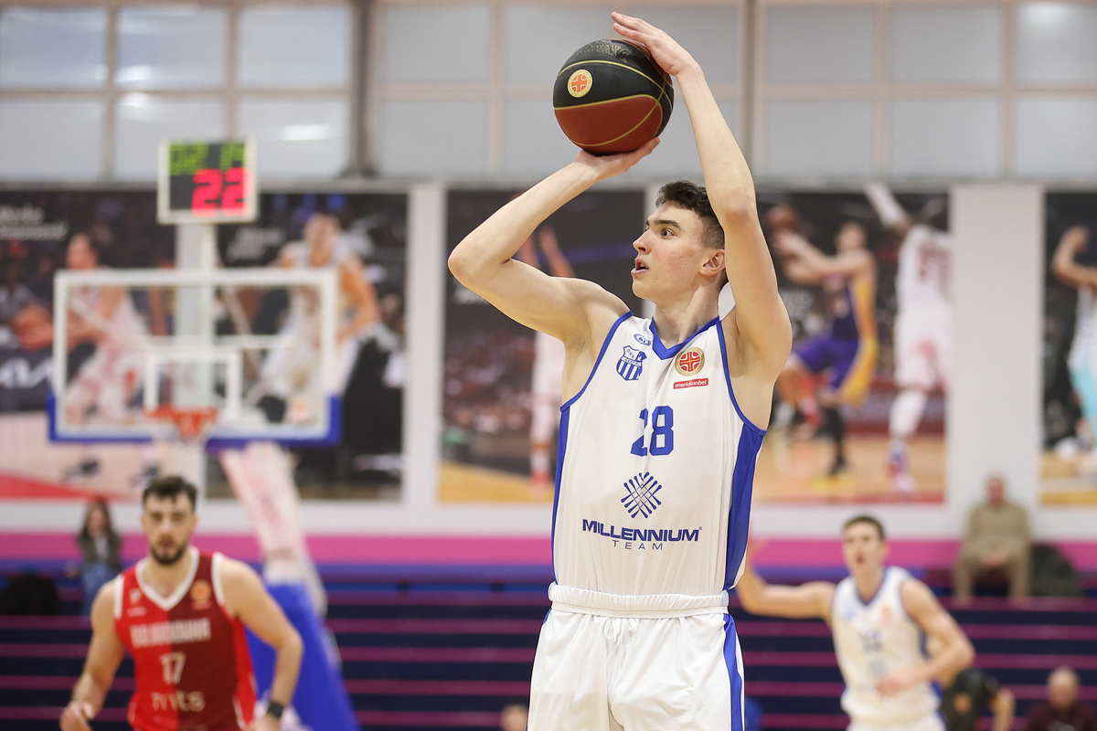 NBA košarka u beogradskom derbiju: OKK Beograd ubacio 40 poena za četvrtinu, ali se BKK Radnički sačuvao