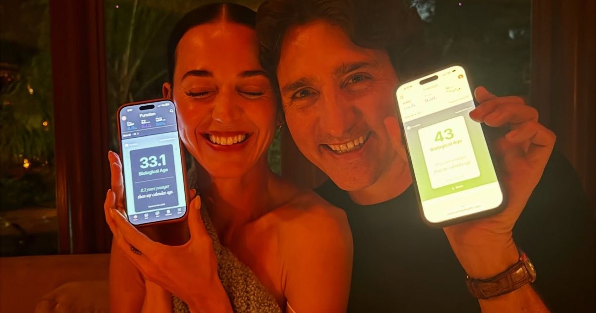 Sija od sreće: Kejti Peri objavila novu fotku sa bivšim kanadskim premijerom. 