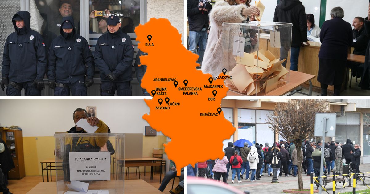 Lokalni izbori 2026: Do 16 časova najveća izlaznost u Sevojnu, incidenti u Bajinoj Bašti i Boru