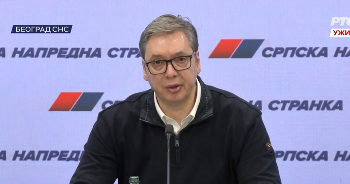 Meeting between President Vucic and Italian FM Tajani is postponed