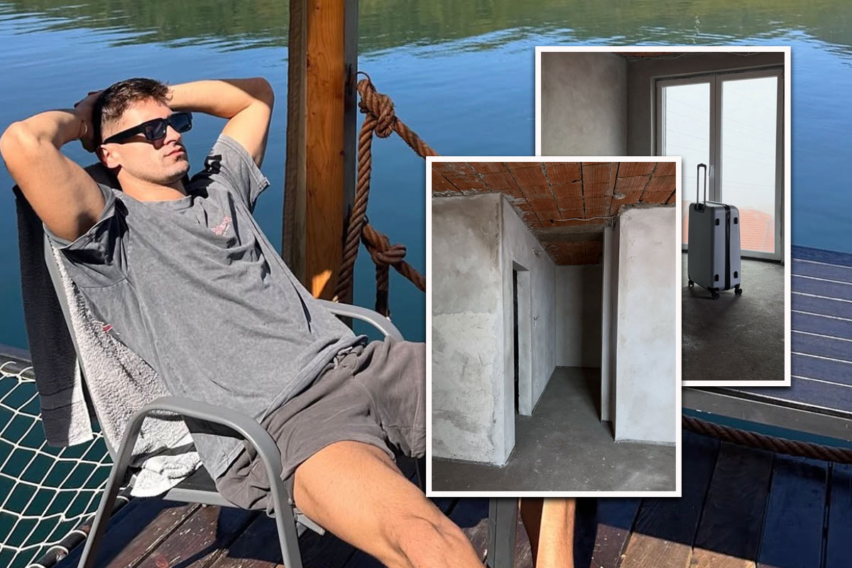 Srpski pevač se proslavio na tuđim pesmama, sad se useljava u svoju nekretninu! Oko njega goli zidovi: "Volim"
