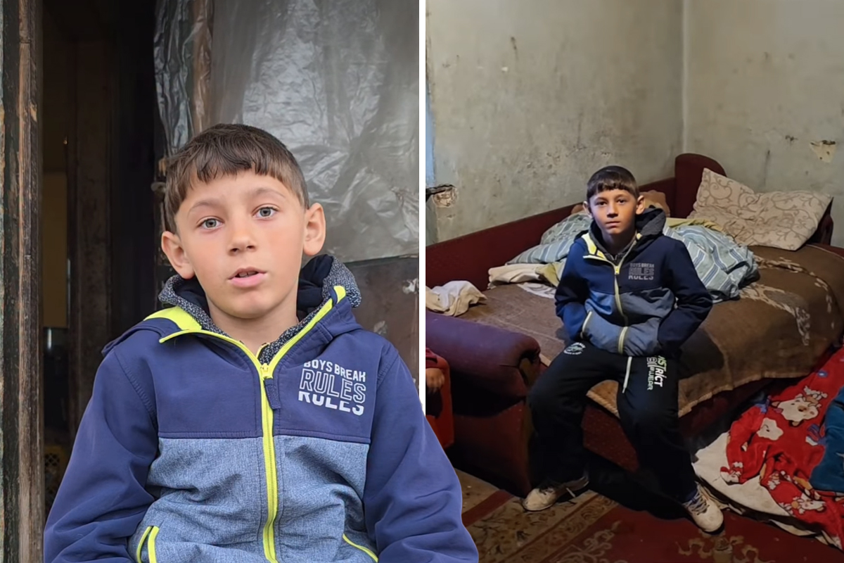 Nidža je ostao bez mame, otac ga nije prihvatio: Sa bolesnim bratom raste u nemaštini, njegova priča kida dušu