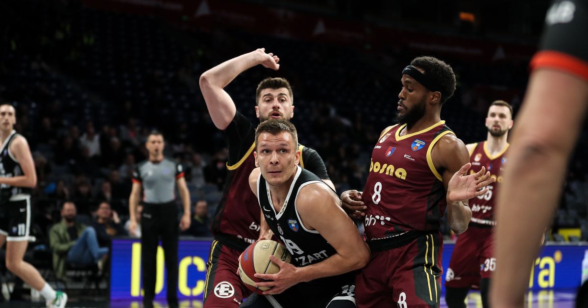 Evo gde možete da gledate uživo TV prenos prvog meča Partizana i Bosne u četvrtfinalu ABA lige
