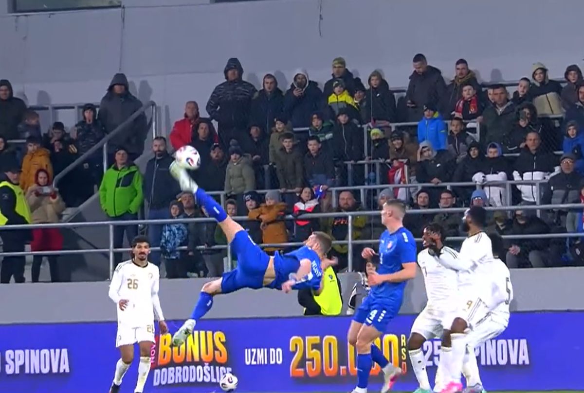 Makazice kakve se retko viđaju! Pavlović postigao najlepši gol Srbije u poslednjih nekoliko godina