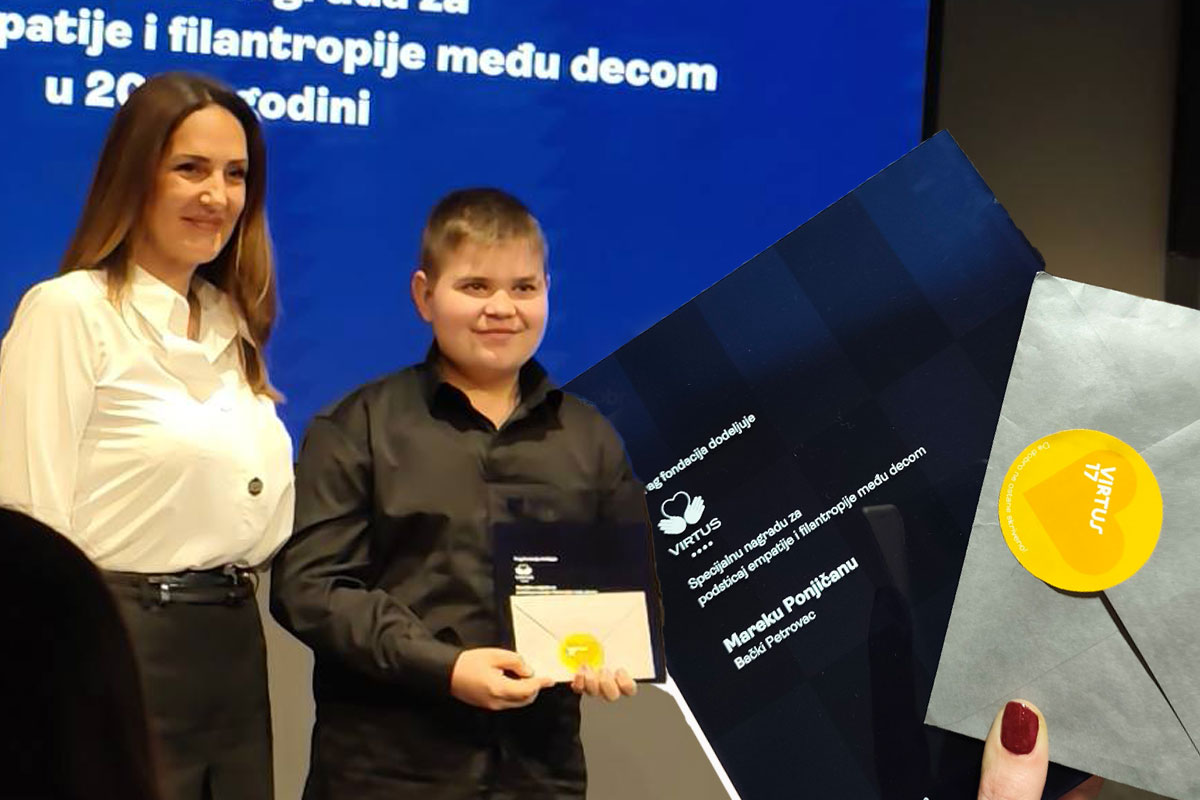 Marek - najmlađi humanitarac Srbije! Ovaj DEČAK odriče se i užine da bi deca odzravila, sad stigla i NAGRADA