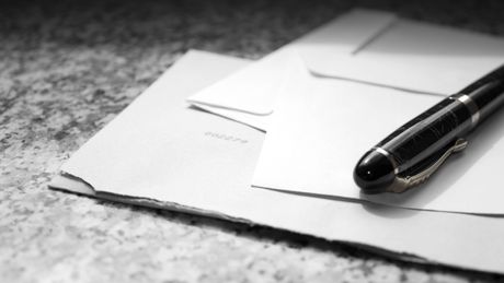 Koverta, pismo, ilustracija